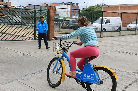 Escuela de la Bici - Foto: Prensa IDRD 
