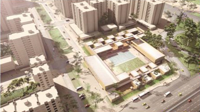 Render colegio La Felicidad - Foto: Prensa Secretaría de Educación