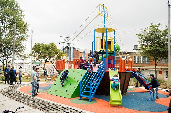 Bogotá estrena parque especializado para niños en Antonio Nariño