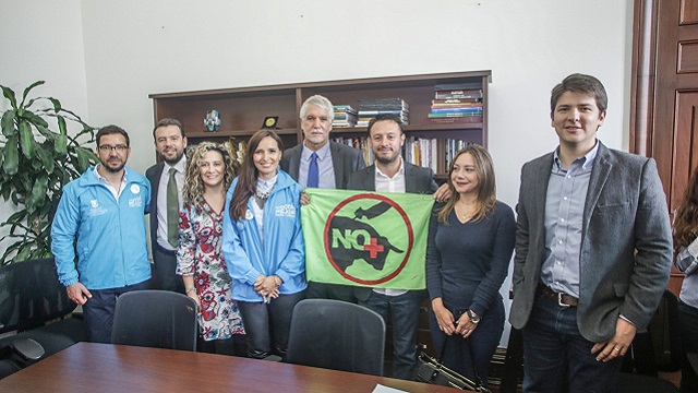 Radicación proyecto contra maltrato de los toros - Foto: Prensa Alcaldía Mayor/ Camilo Monsalve