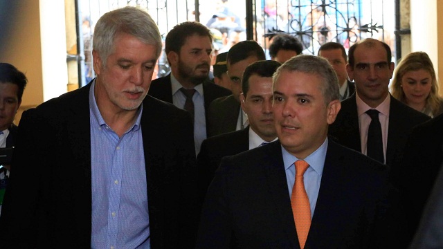 Primer encuentro entre alcalde Peñalosa y presidente electo Iván Duque - Foto: Comunicaciones Alcaldía Bogotá / Andrés Sandoval Primer encuentro entre alcalde Peñalosa y presidente electo Iván Duque - Foto: Comunicaciones Alcaldía Bogotá / Andrés Sandoval