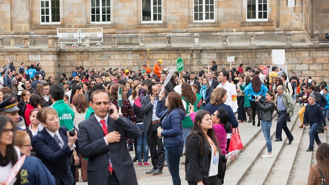 Simulacro Distrital de Evacuación este 24 de octubre - Foto: Diego Bauman Simulacro Distrital de Evacuación este 24 de octubre - Foto: Diego Bauman