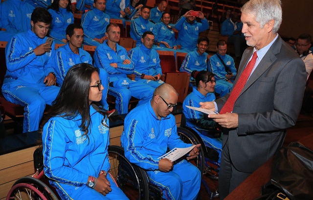 Reconocimiento a deportistas bogotanos - Foto: Comunicaciones Alcaldía Bogotá / Diego Bauman Reconocimiento a deportistas bogotanos - Foto: Comunicaciones Alcaldía Bogotá / Diego Bauman