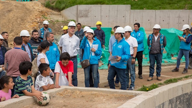 Entrega canchas localidad de Rafael Uribe Uribe - Foto: Comunicaciones Alcaldía Bogotá / Andrés Sandoval Entrega canchas localidad de Rafael Uribe Uribe - Foto: Comunicaciones Alcaldía Bogotá / Andrés Sandoval