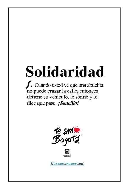 Campaña #BogotáEsNuestraCasa Campaña #BogotáEsNuestraCasa