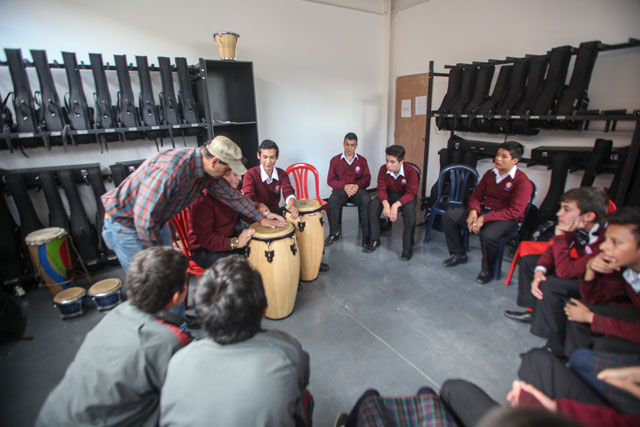 Centro Local de Artes para la Niñez y la Juventud CLAN - Foto: Prensa Alcaldía Mayor de Bogotá - Camilo Monsalve