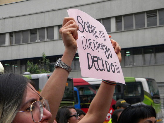 Marcha en contra del feminicidio en Bogotá - Foto: Prensa Alcaldía Mayor de Bogotá - Lesly Segura