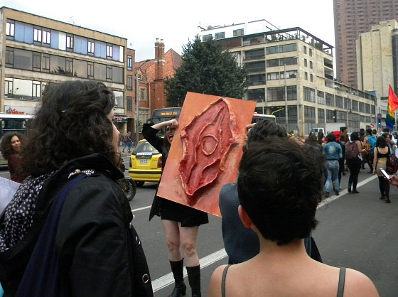 Marcha en contra del feminicidio en Bogotá - Foto: Prensa Alcaldía Mayor de Bogotá - Lesly Segura