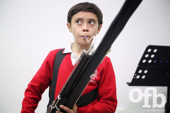 Clase de Fagot - Foto: OFB