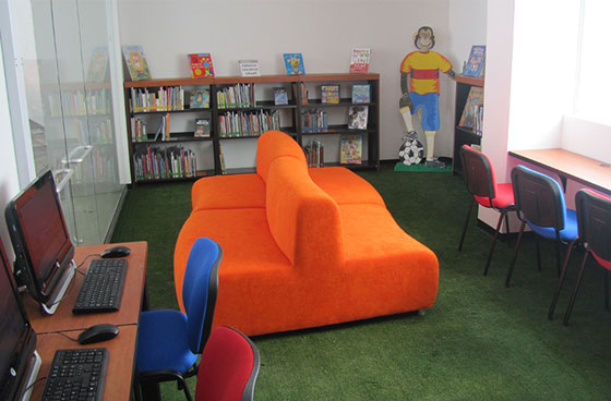 Instalaciones Biblioteca Pública del Deporte - Foto: Biblioteca Pública del Deporte