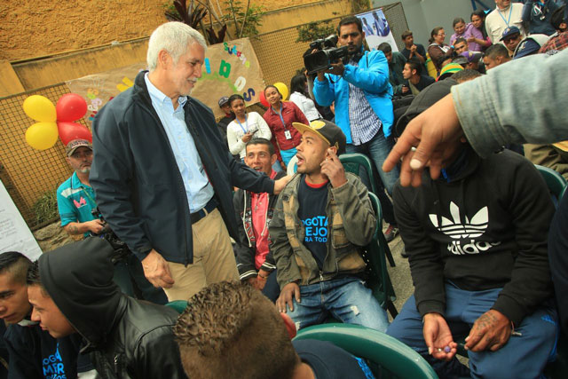 Visita del alcalde Peñalosa - Foto: Prensa Alcaldía Mayor de Bogotá