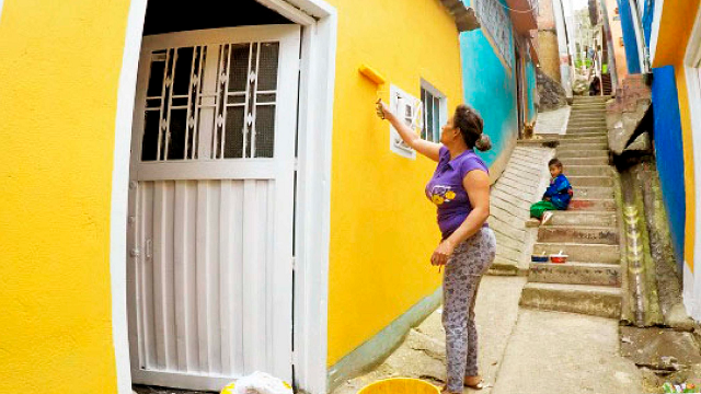 Barrio Los Puentes - Foto: Secretaría de Hábitat Barrio Los Puentes - Foto: Secretaría de Hábitat