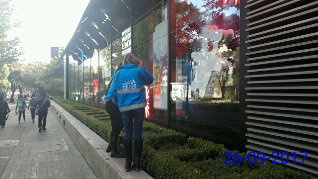 Control por contaminación visual - Foto: Secretaría de Ambiente Control por contaminación visual - Foto: Secretaría de Ambiente