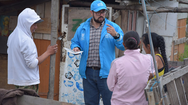 Equipo de Caja de Vivienda Popular en Palmitas - Foto: Caja de Vivienda Popular Equipo de Caja de Vivienda Popular en Palmitas - Foto: Caja de Vivienda Popular