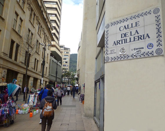 Calle de la Artillería - Foto: Bogota.gov.co - Juan Manuel Arboleda