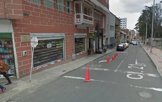 Calle del pecado mortal - Foto: Googlemaps