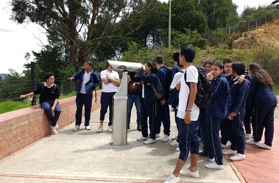 Telescopios parque Mirador de los Nevados - Foto: Diego Bauman - Alcaldía Mayor de Bogotá
