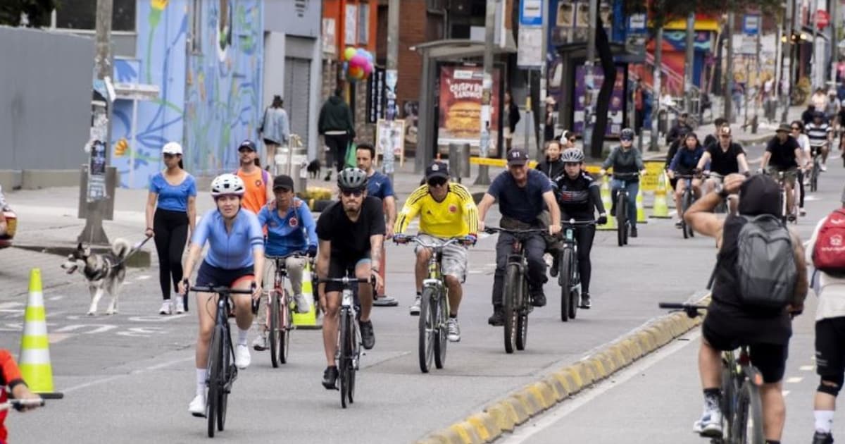 Bogotá estrenará rutas en la Ciclovía que conectarán nuevos tramos