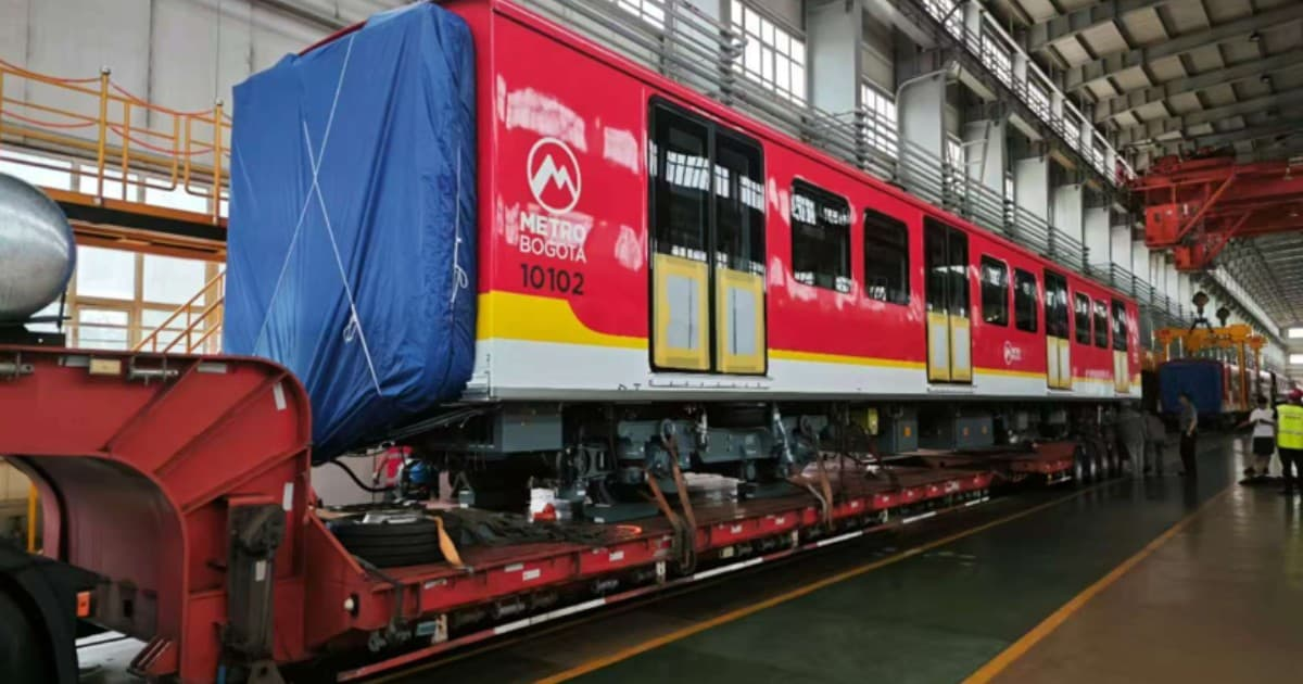 En dónde se fabrican los trenes de la Línea 1 del Metro de Bogotá