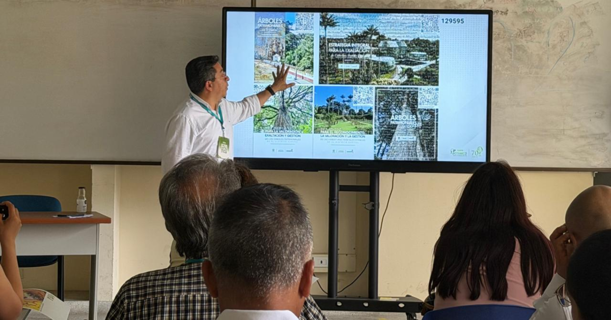 Imagen ponencia del Jardín Botánico