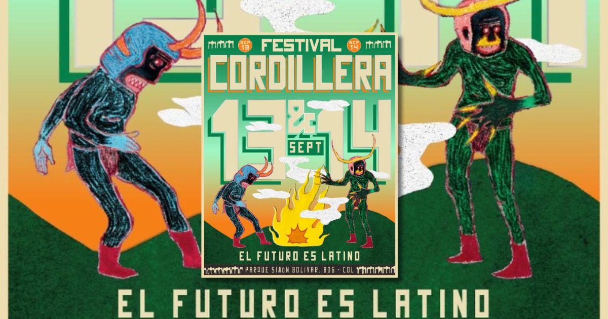 Planes en Bogotá cartel por días del Festival Cordillera 2025