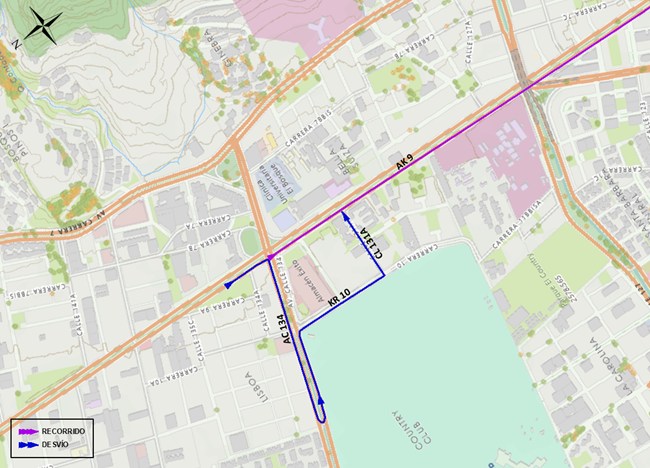 Conoce los cierres y desvíos viales por Carrera Allianz 15K en Bogotá