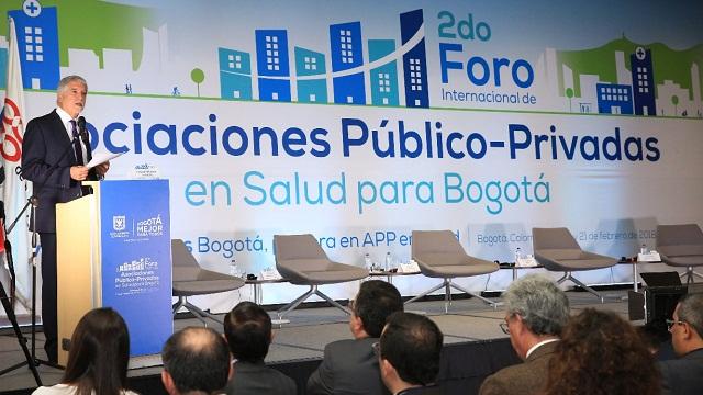 segundo Apertura Foro Internacional de Asociaciones Público Privadas en Salud - Foto: Alcaldía Bogotá / Diego Bauman