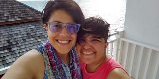 Foto de Francy y Paola