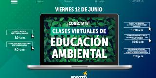 Imagen Secretaría de Ambiente. Clases virtuales educación ambiental.