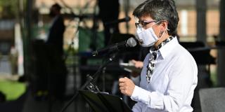 La Alcaldesa reiteró su llamado de perdón a las familias de las víctimas desde el barrio Verbenal