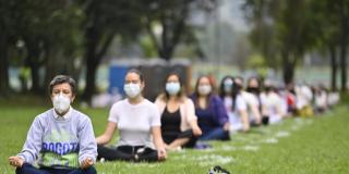 Meditación Ancestral al Parque en el Simón Bolívar