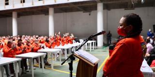 Premiación del Concurso de Cuento Corto en la Cárcel Distrital