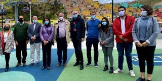 Delegación de invitados internacionales a Ciudad Bolivar