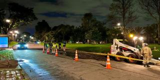 Movilidad: Distrito atendió daños viales en carrera 60 con calle 57