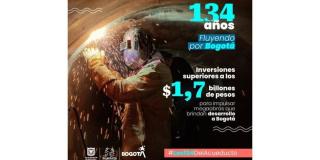 Acueducto, 134 años garantizando la gestión del agua en Bogotá