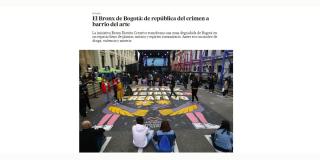 Diario El País resalta renovación hecha en el Bronx D.C. de Bogotá