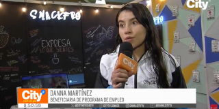 Danna es parte de los más de 100 mil jóvenes que consiguieron empleo