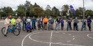 Pensionados de FONCEP vivieron 'Una Aventura en Bicicleta' con el IDRD