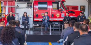 ¡Cumplimos! Estación de Bomberos, colegios y hospital en 2024 en Usme: Alcaldesa