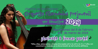 Convocatoria para hacer parte de la Orquesta Filarmónica Prejuvenil