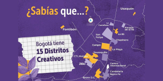 Distritos Creativos en Bogotá: son 15