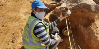 Obras en Bogotá: rescate arqueológico en la ampliación de av. Caracas