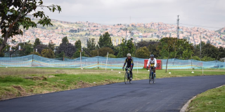 Movilidad en Bogotá: UMV entrega ciclorruta del parque El Tunal