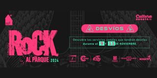 Rock al Parque 2024 con horario adicional en TransMilenio