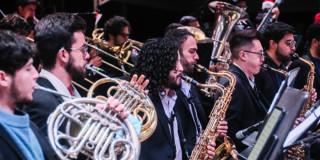 Bogotá celebró en el Parque Gilma Jiménez novena con Filarmónica