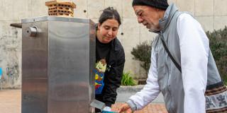 Dispensadores de Libros al Viento de BibloRed e IDARTES en Bogotá 2025