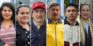 Ciudadanos que preguntaron al alcalde Galán rendición cuentas Bogotá