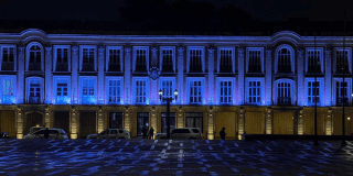 Video El Palacio Liévano Plaza de Bolívar de Bogotá volvió a brillar