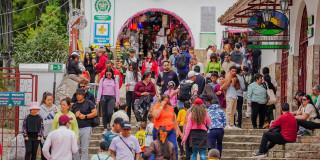 250.000 personas subieron a Monserrate en la Semana Santa de 2025