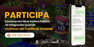 Aporta a integración de víctimas del conflicto armado Chatico Bogotá